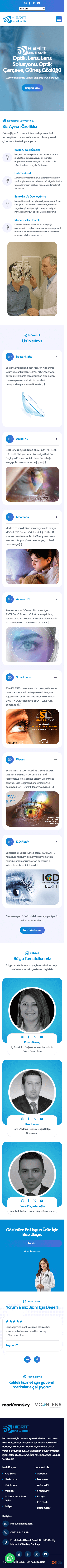 Hibrit Lens Mobil Canlı