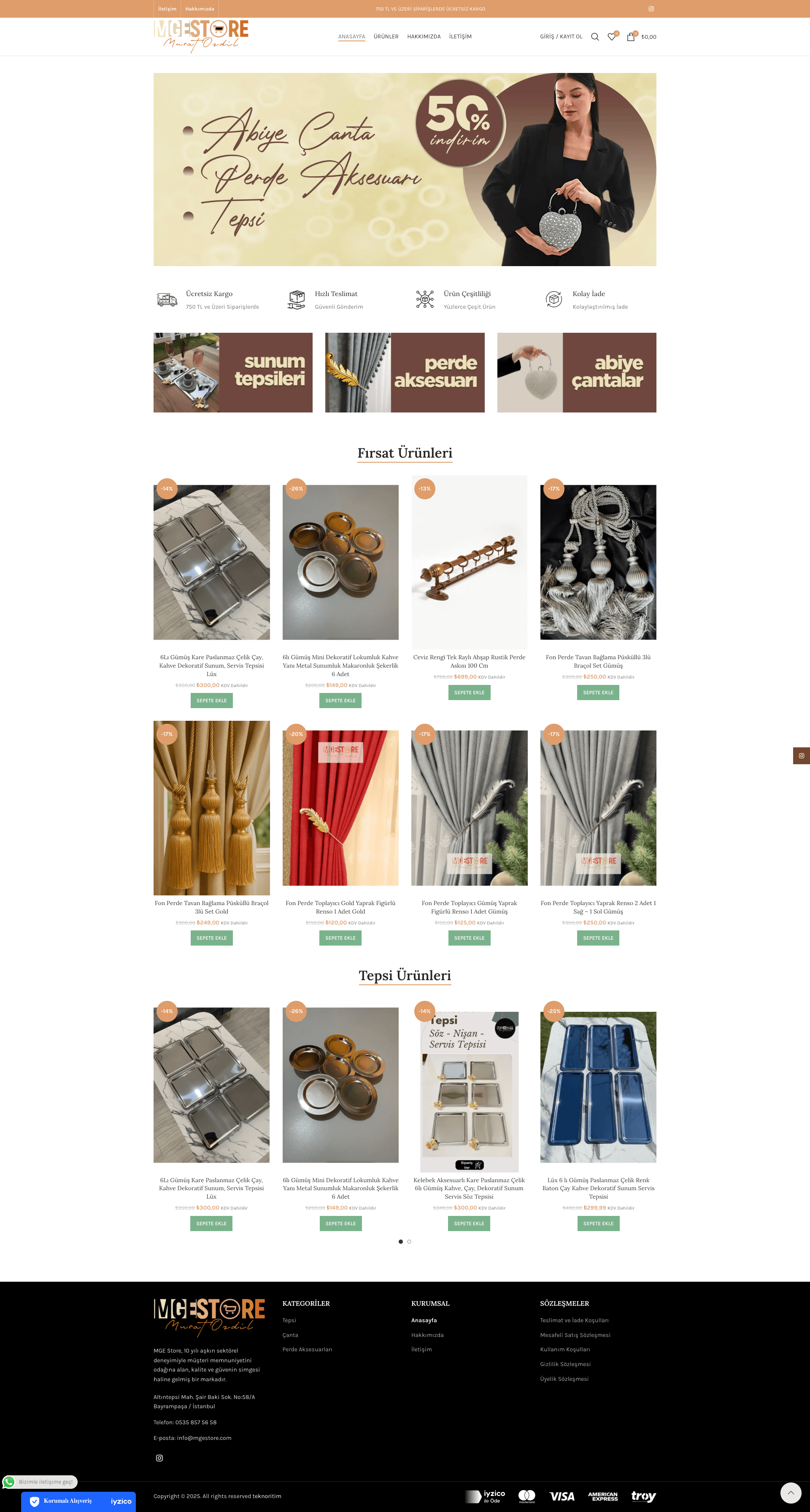 MGE Store Masaüstü Canlı