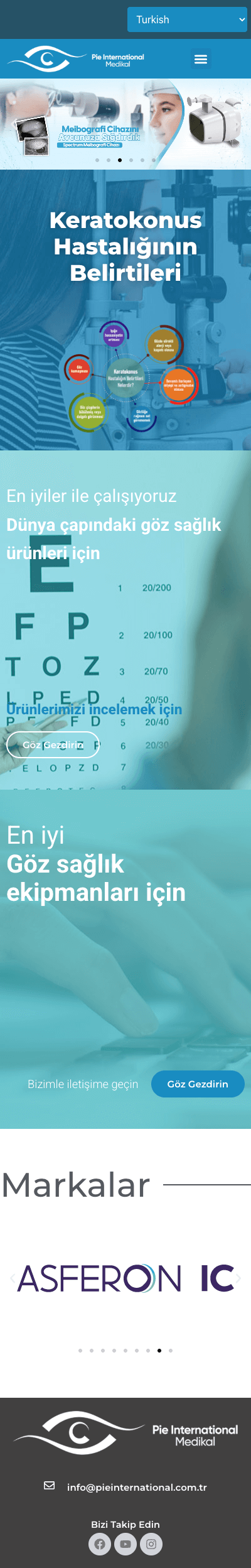 Pie International Mobil Canlı