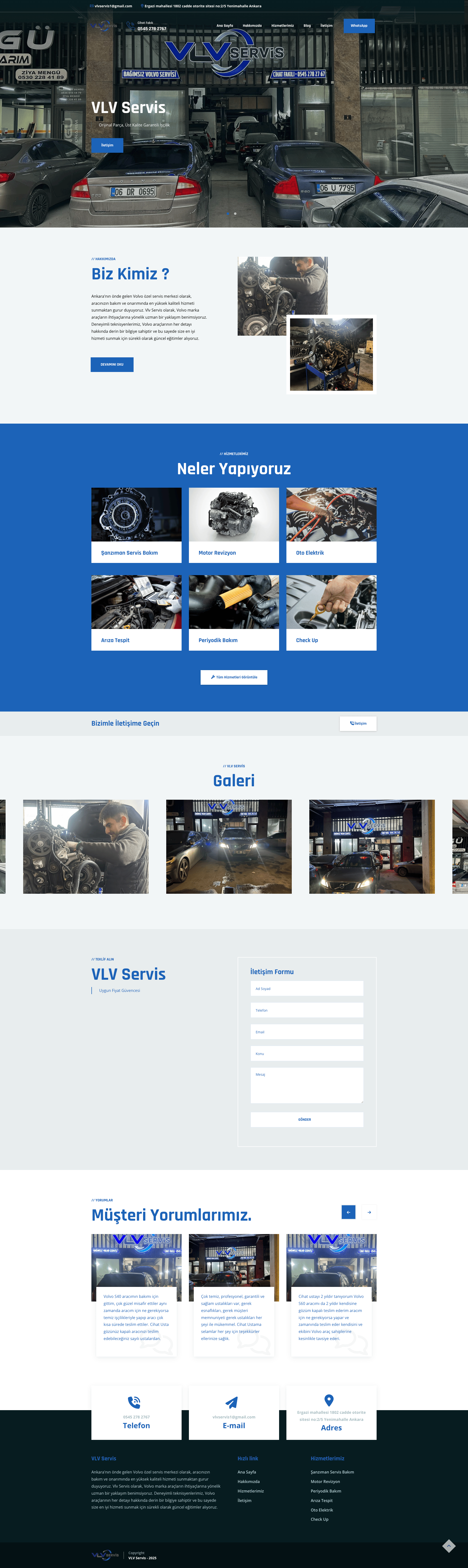 VLV Volvo Özel Servis Masaüstü Canlı